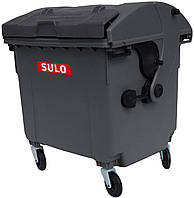 Контейнер для мусора пластиковый Sulo 1100 cферическая крышка