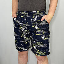 Шорти пляжні подовжені Бриджі чоловічі з накладною кишенею Розміри XL — 5XL Різні кольори в ростеванні, фото 3