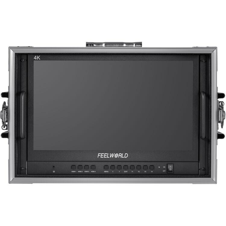 Монітор FeelWorld 15.6" Quad 4K HDMI Multiview Portable Monitor in Case (ATEM156-CO)