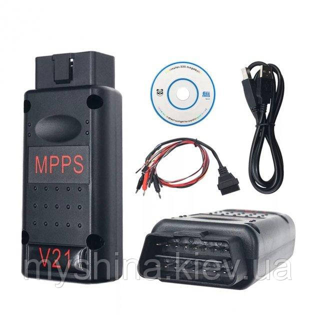 Завантажувач/програматор MPPS V21 + Tricore (флешер, чип-тюнінг)