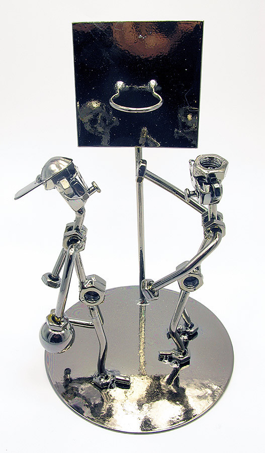 Техноарт "Баскетболісти" метал (23х14,5х14,5 см), фото 1