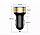 Автомобільна USB-зарядка в авто з вольтметром у прикурювач 2хUSB 2.4 А, 12V-24V HZ HC6, фото 5