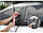 Накладки (наклейки) на стійки дверей Toyota Camry XV70 2017-г. чорний глянець кт. 4шт, фото 4