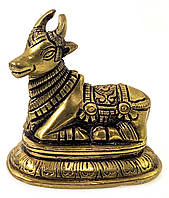 Статуэтка Нандин бык Шивы бронзовая Индия