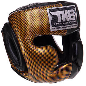 Шолом боксерський з повним захистом шкіряний TOP KING Empower TKHGEM-02 S-XL кольору в асортименті