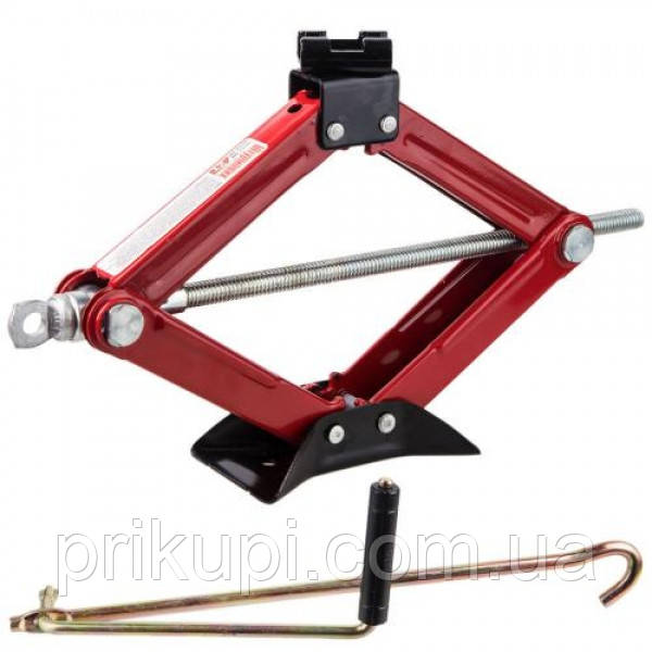 Домкрат ромбоподібний гвинтовий "Штурмовик" 2 т короб., підйом 390 мм. 3,2кг (BBC-2000), фото 1