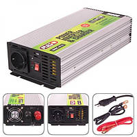 Перетворювач напруги/зарядний вуст-во PULSO IMBC-810/12V-220V/800W/10A/мод.хвиля/клемами (IMBC-810 2в1)