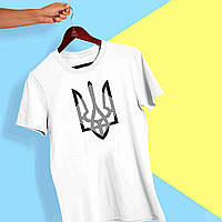 Футболка з принтом "Чорний герб України" Push IT