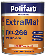 Емаль для підлоги алкідна Polifarb ExtraMal ПФ-266 2,7кг