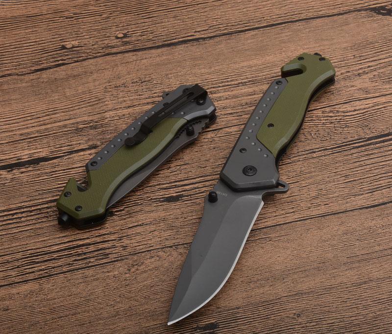 Нож Складной Тактический со Стеклобоем и Стропорезом Browning DA166GN ...