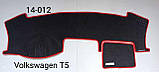 Накидка на панель приладів VOLKSWAGEN Transporter 5 пок. T5  2003-2016, Чехол/накидка на торпеду Фольксваген Транспортер, фото 2