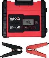 Зарядний пристрій з LCD-дисплеєм YATO для акумуляторів 12 В-2/8/15 А макс. 240Aгод