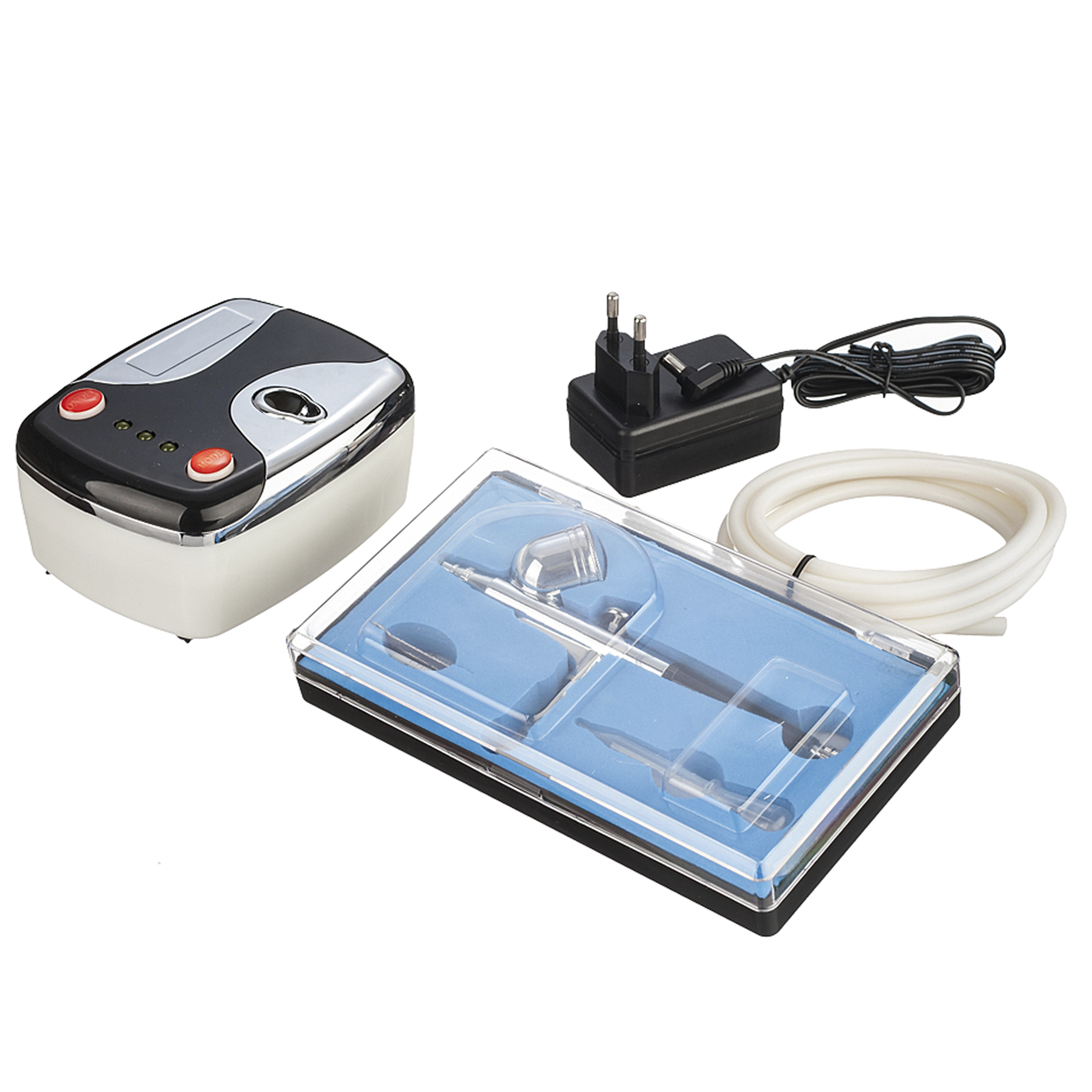 Набір для аерографії Mini Compressor MAKE-UP HS07-3