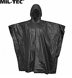 Пончо, Палатка, Плащ ПВХ + Чохол Mil-Tec Wet Weather Black 10628502, фото 7