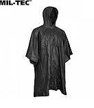 Пончо, Палатка, Плащ ПВХ + Чохол Mil-Tec Wet Weather Black 10628502, фото 3