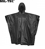 Пончо, Палатка, Плащ ПВХ + Чохол Mil-Tec Wet Weather Black 10628502, фото 4
