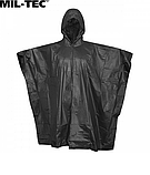Пончо, Палатка, Плащ ПВХ + Чохол Mil-Tec Wet Weather Black 10628502, фото 5
