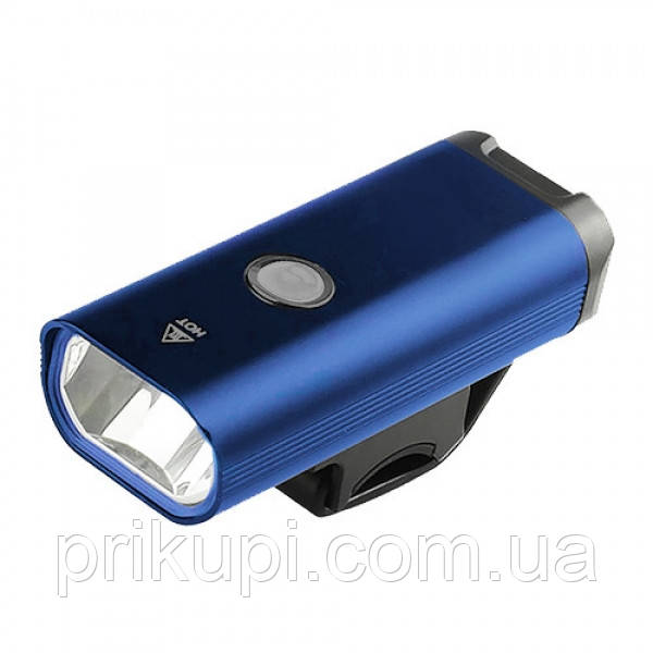 Велоліхтар B516-XPE ULTRA LIGHT, ALUMINUM, wateproof, акум., ЗП micro USB