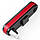 Велофонар BK600 "STOP" із зазначенням поворотів (червоний + жовтий), ЗП micro USB, ст. акум., пульт керування,, фото 7