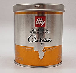 Кава мелена Illy Monoarabica Ethiopia (Моноарабіка Ефіопія) 100% арабіка 125г Італія
