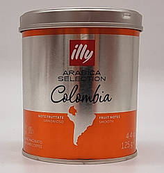 Кава мелена Illy Monoarabica Colombia (Моноарабіка Колумбія) 100% арабіка 125 г Італія