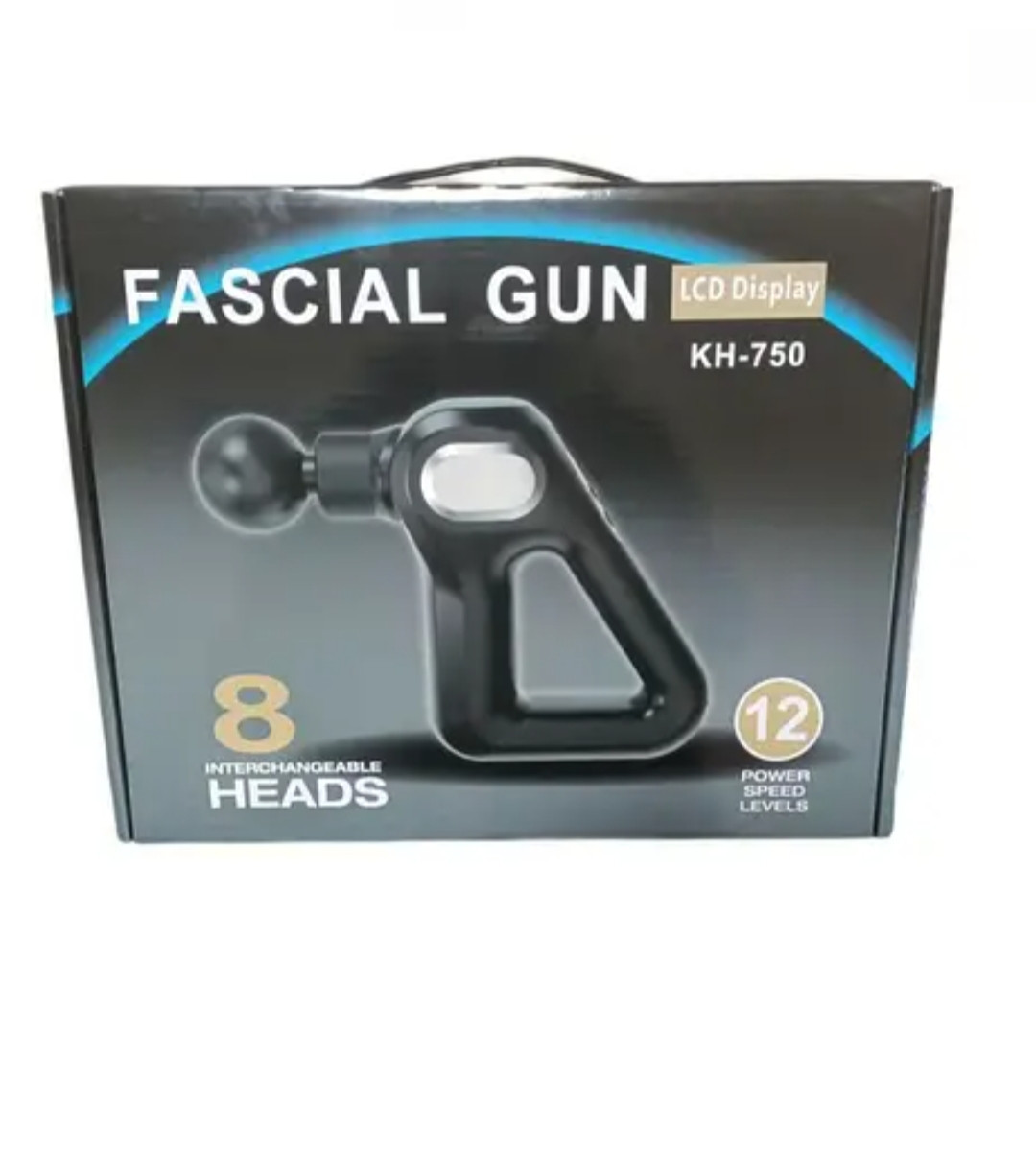 М'язовий масажер Fascial Gun KH-750 8 в 1
