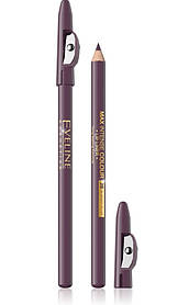 Контурний олівець д/губ + точила Eveline Cosmetics MAX INTENSE COLOUR 6594 26 RUNWAY PLUM