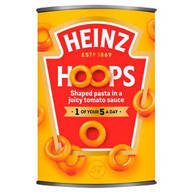 Паста в томатному соусі Heinz Hoops in a tomato sause 400g