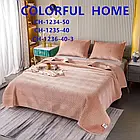 Покривало жаккард 220x240 з наволочками Тм Colorful