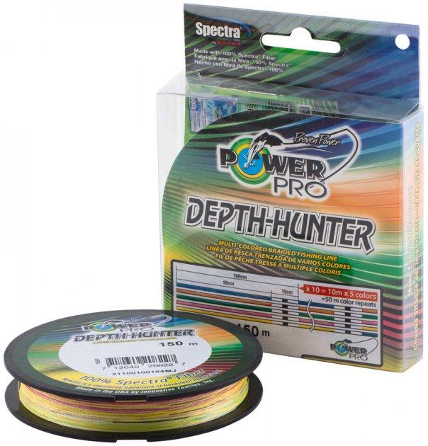 Шнур Power Pro Depth-Hunter (Multi Color) 150m 0.10 mm 11lb/5.0 kg