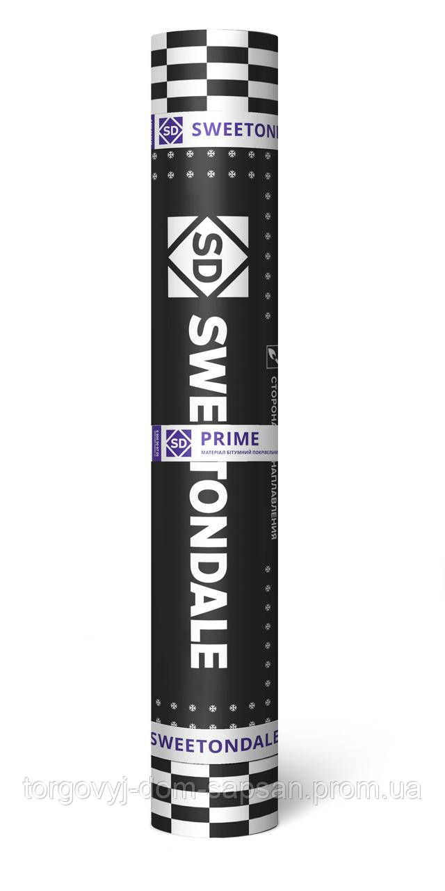 Єврорубероїд SWEETONDALE PRIME низ (полієстер) 2,5 (15м2/рул.)