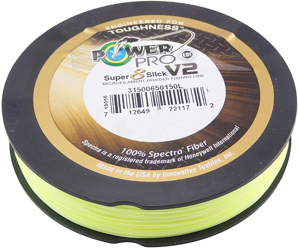 Шнур Power Pro Super 8 Slick V2 (Moon Shine) 275m 0.28 mm 44lb/20.0 kg