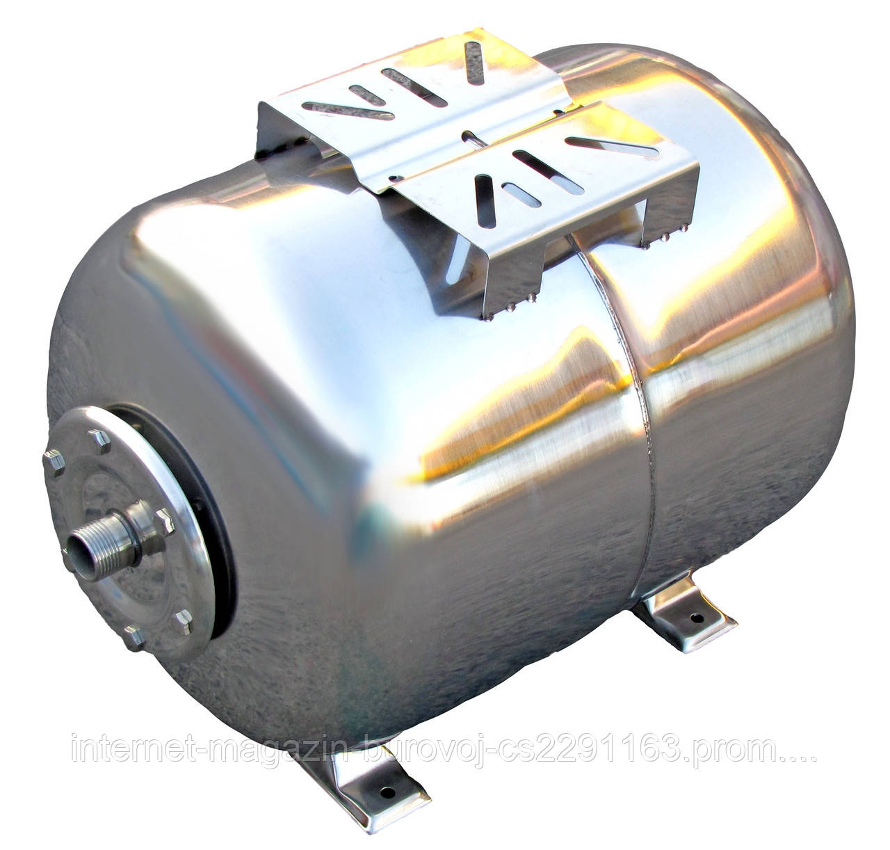 Бак-гидроаккумулятор 50 литров нержавейка для насосной станции euroaqua - фото 1 - id-p272563672