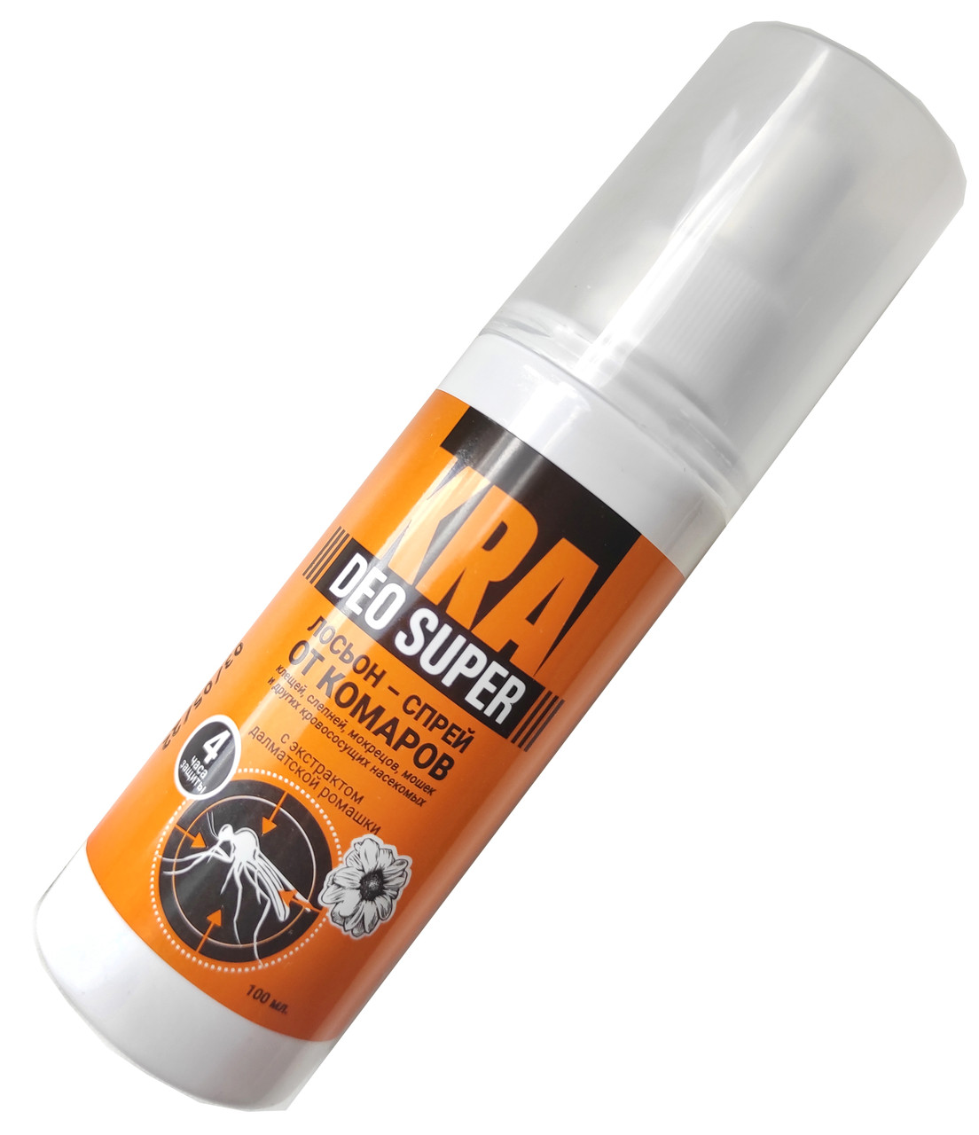 Лосьйон-спрей від комарів KRA deo super 100мл