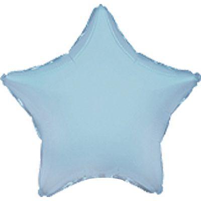 FM 32" ЗВІЗДА Пастель Blue Фольгована куля