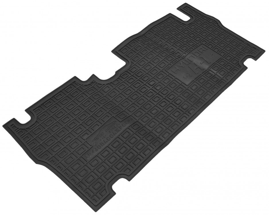 Різкий килимок в салон Hyundai H1 2007- (2 ряд) вантаж.пасс., фото 1