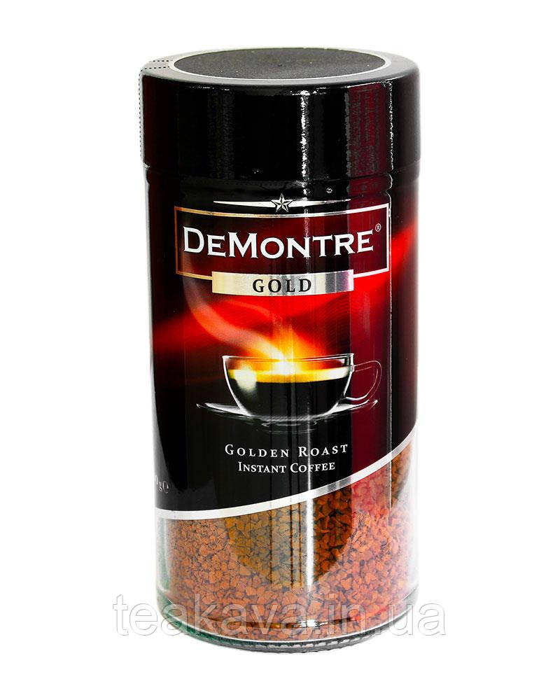 Кава розчинна сублімована Demontre Gold, 200 г (5901583406034)