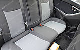 Чохли на сидіння Хенддай Елантра МД (чохли з екошкіри Hyundai Elantra MD стиль Premium), фото 4