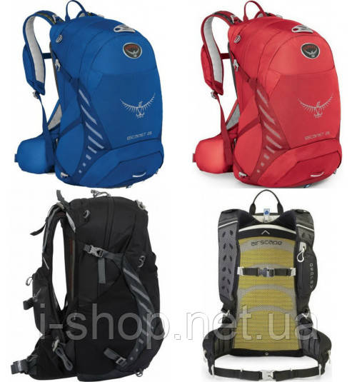 Рюкзак OSPREY ESCAPIST 25 (black, red, blue)