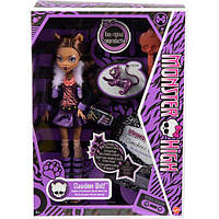 Лялька Monster High Клодін Вульф Базова з вихованцем — Clawdeen Wolf