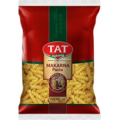 Макаронные изделия Спиральки Makarna Pasta Premium Fusilli TAT 500 г Турция - фото 1 - id-p1638536038