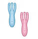Силіконовий кліторальний вібратор зі смарт керуванням Satisfyer Threesome 4 Blue, фото 6