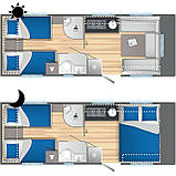 Будинок на колесах Caravelair Allegra Optima 562, фото 7