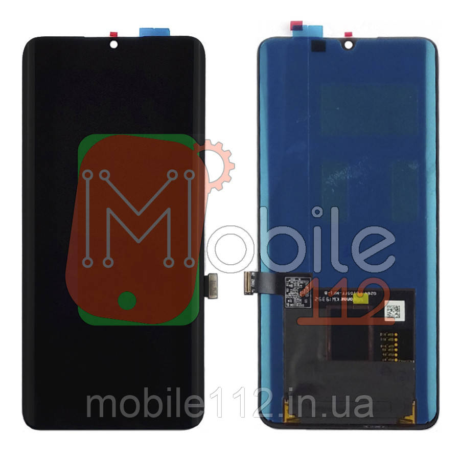 Екран (дисплей) Xiaomi Mi Note 10, Mi Note 10 Lite, Mi Note 10 Pro, Mi CC9 Pro + тачскрін чорний оригінал