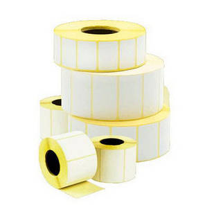 Етикетка Vellum кругла