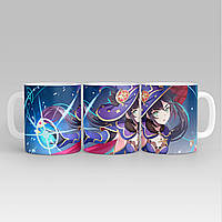 Білий кухоль (чашка) з принтом "Геншин - genshin" Push IT