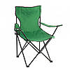 Стілець розкладний зі спинкою Camping quad chair HX 001 з підсклянником Зелений, фото 2