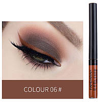 Цветная водостойкая подводка для глаз HANDAIYAN Eyeliner Long Lasting Professional цвет №6 Браун