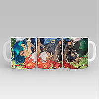 Білий кухоль (чашка) з принтом "Геншин - genshin 1" Push IT