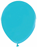 Латексный воздушный шар без рисунка Balonevi Бирюзовый пастель, 10" 25,5 см